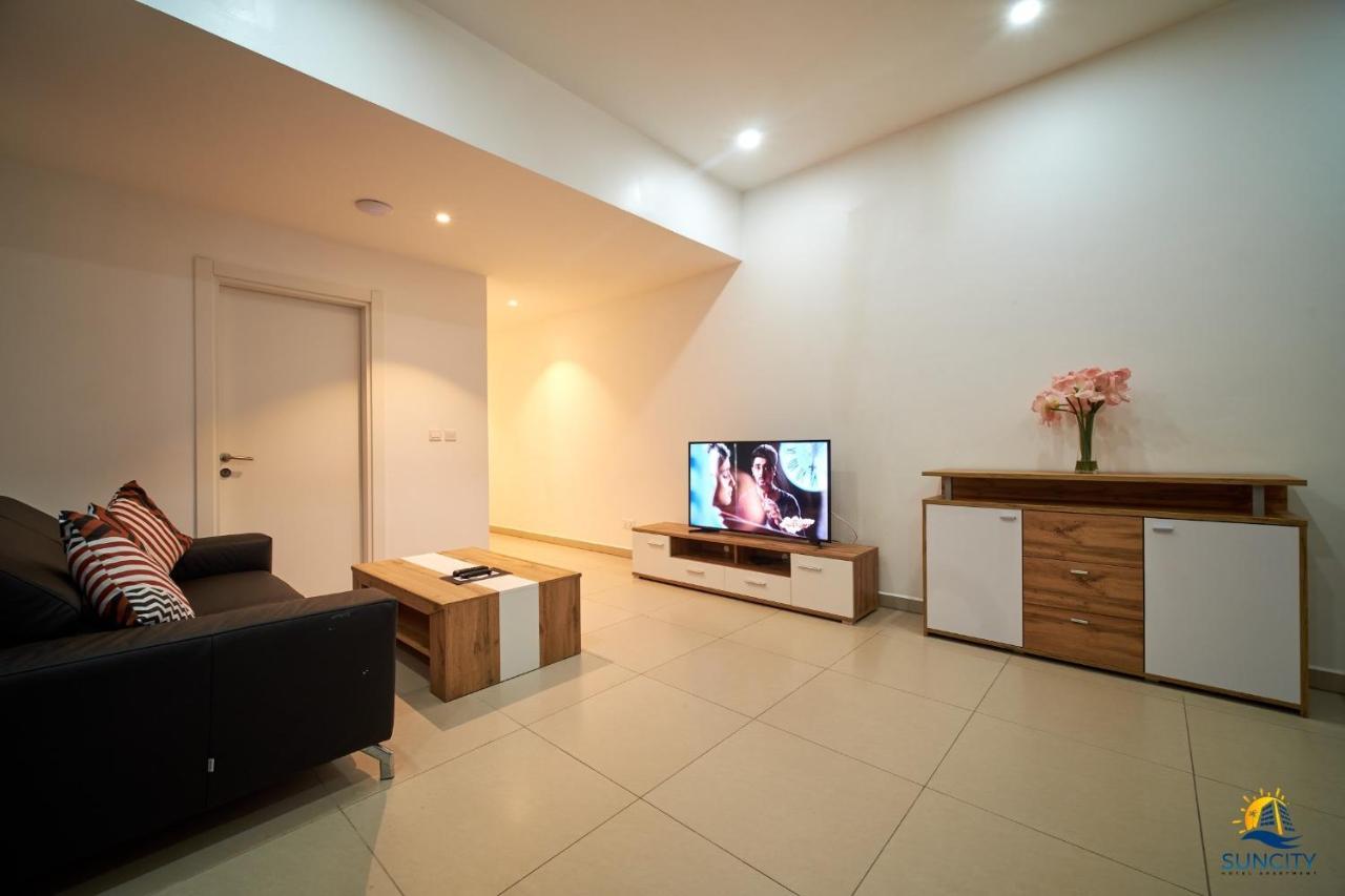 Suncity Hotel Apartment Acra Exterior foto