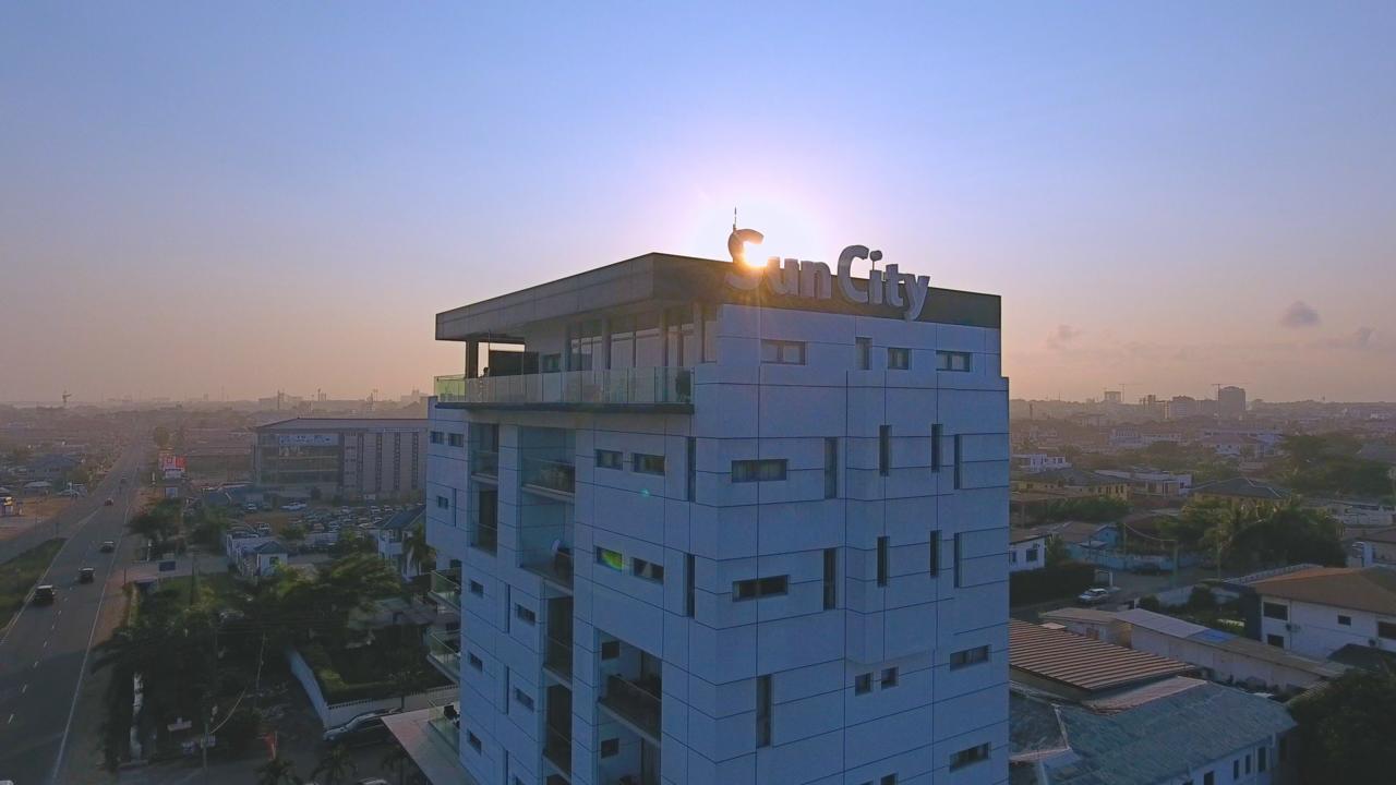 Suncity Hotel Apartment Acra Exterior foto